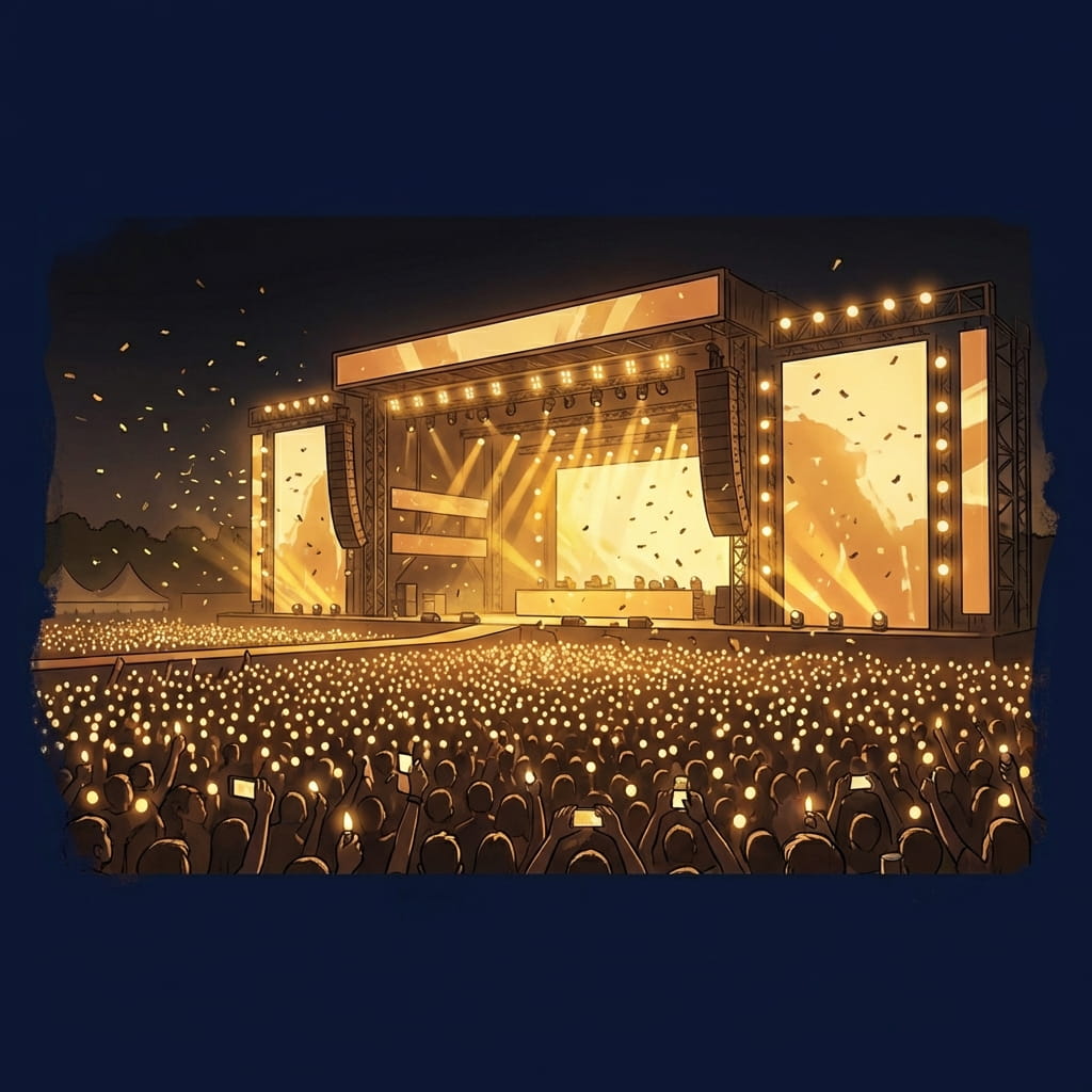 Step 4: Headline the festival and become a legend